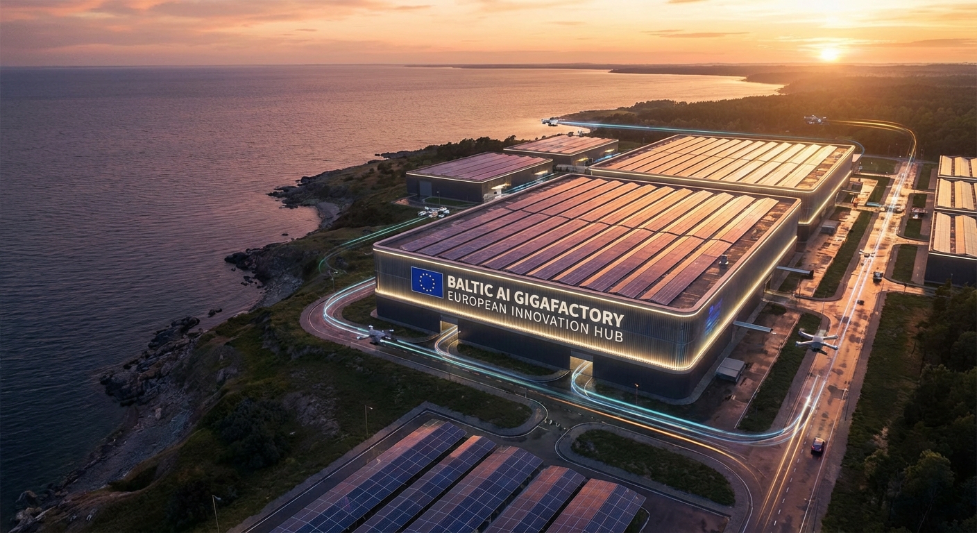 Á medida que a Europa se posiciona como líder global em Inteligência Artificial: o sucesso da Baltic AI Gigafactory
