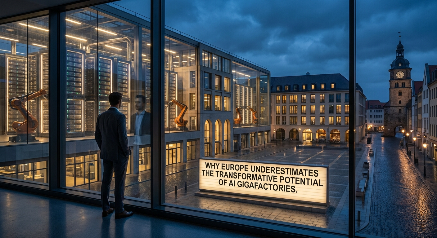 Por Que a Europa Subestima o Potencial Transformador das Gigafactories de IA