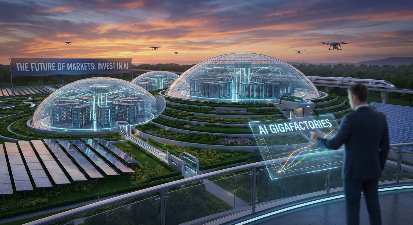 O Futuro dos Mercados Está na Inteligência Artificial: Por Que os Investidores Devem Apostar nas AI Gigafactories