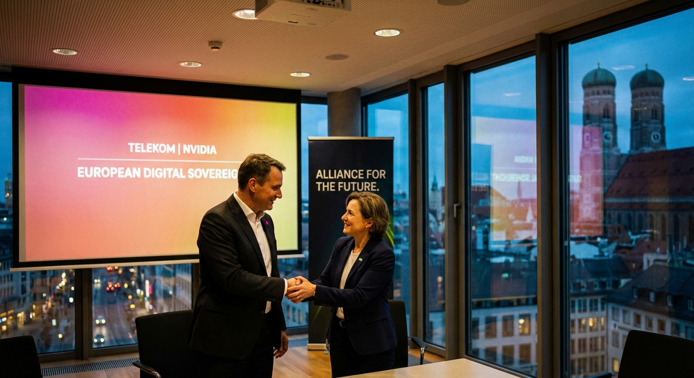A Aliança Telekom-Nvidia em Munique: Um Marco Decisivo para a Soberania Digital Europeia