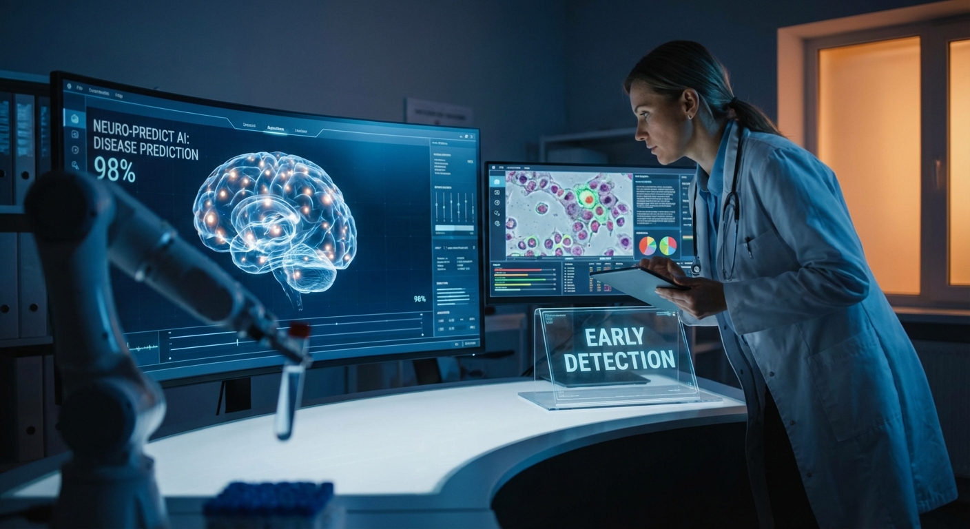 ÍA e Saúde: Como a Inteligência Artificial Revoluciona o Diagnóstico Precoce de Doenças