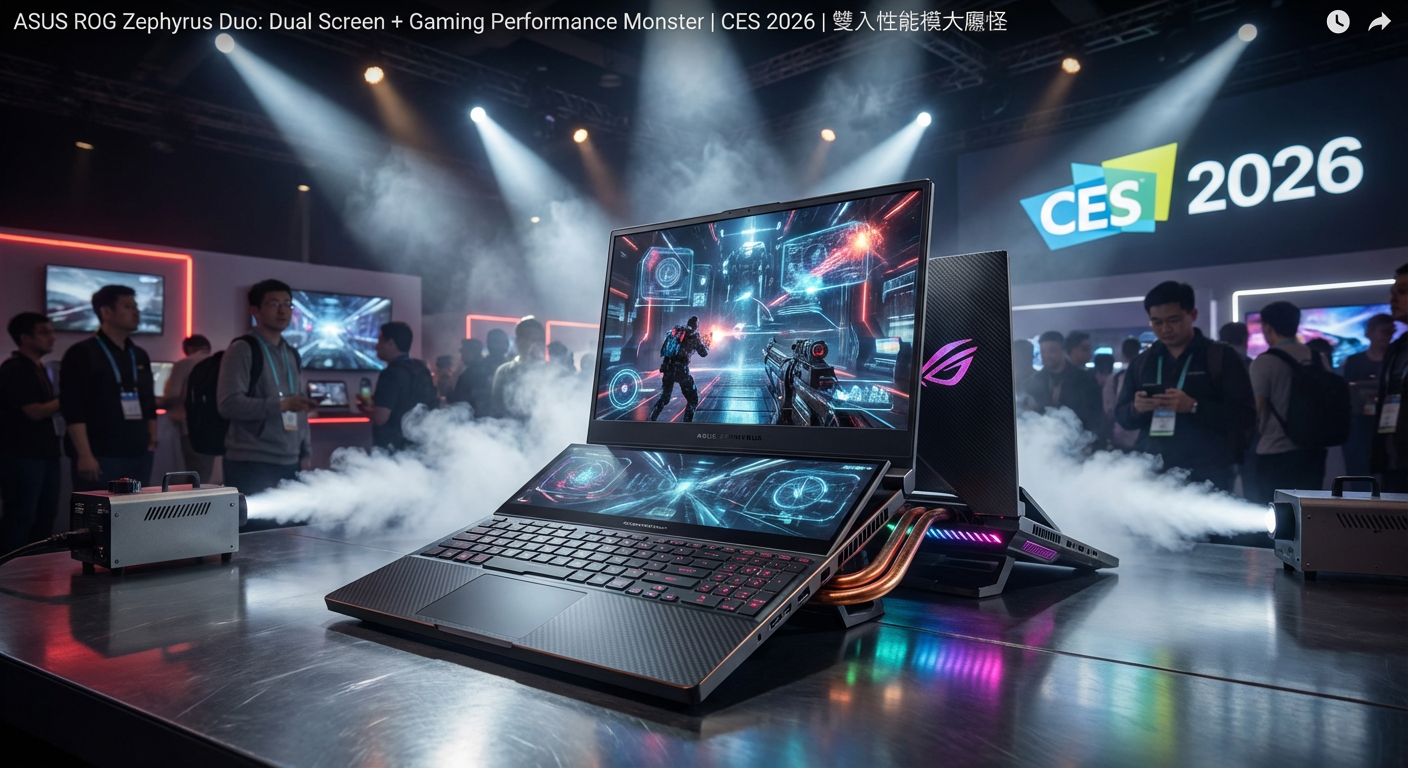 ASUS ROG Zephyrus Duo 2026: A Revolução da Computação Dual-Screen Alimentada por Inteligência Artificial